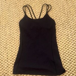 Lululemon black tank top